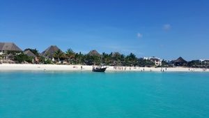 Sunset Cruise - view of Nungwi Beach